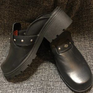 *OPEN TO ALL OFFERS* Genuine Harley-Davidson Leather Clogs